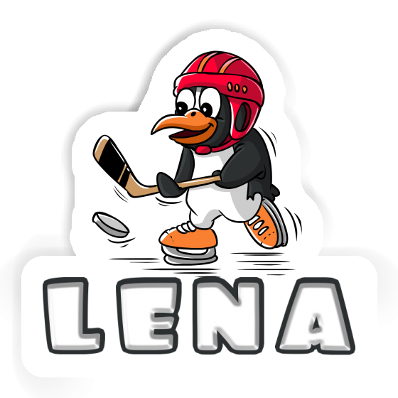 Pingouin Autocollant Lena Notebook Image