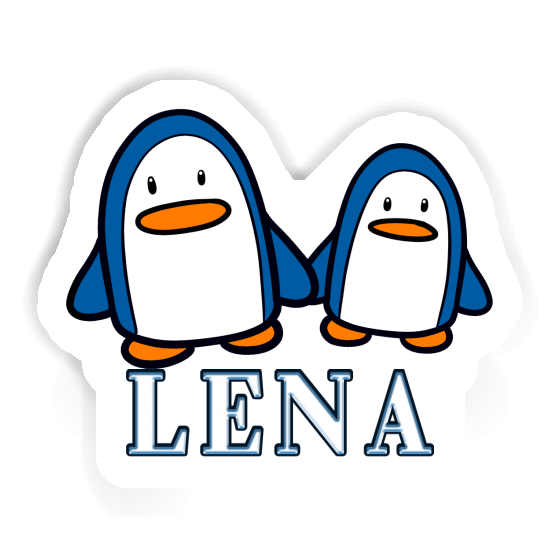 Aufkleber Lena Pinguin Laptop Image