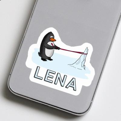 Aufkleber Lena Pinguin Laptop Image