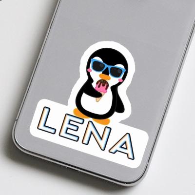 Aufkleber Lena Eis-Pinguin Laptop Image