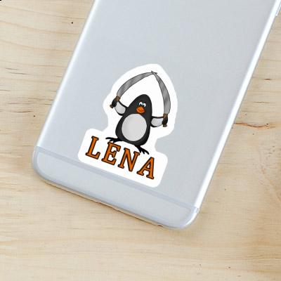 Lena Sticker Sword Notebook Image