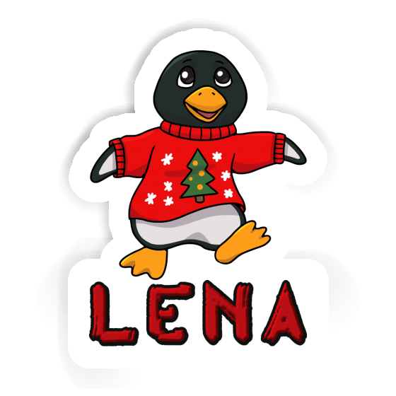 Lena Autocollant Pingouin Gift package Image