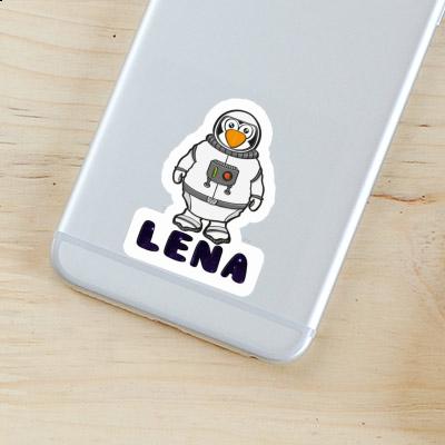 Astronaut Sticker Lena Gift package Image