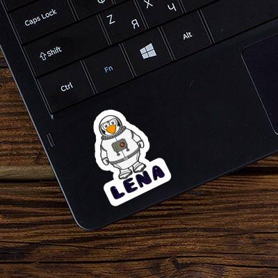 Sticker Lena Astronaut Laptop Image