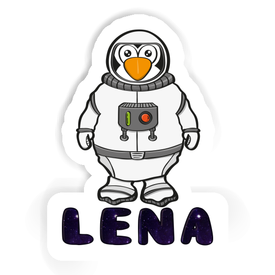 Astronaut Sticker Lena Gift package Image