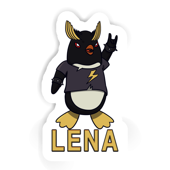 Lena Autocollant Pingouin Laptop Image