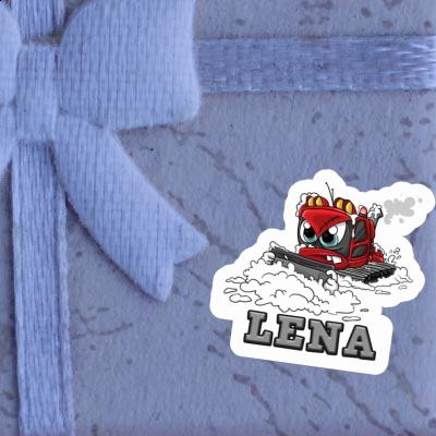 Snow groomer Sticker Lena Gift package Image