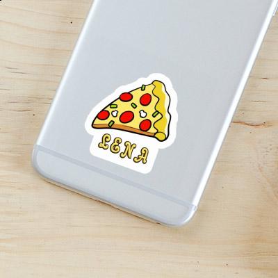 Sticker Lena Slice of Pizza Image