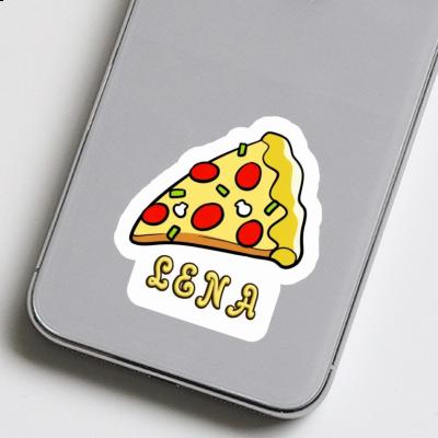 Sticker Lena Slice of Pizza Notebook Image