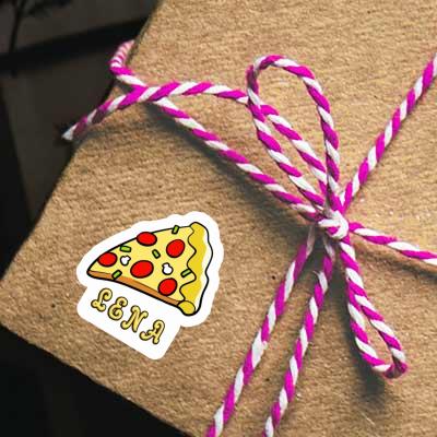 Sticker Lena Slice of Pizza Notebook Image