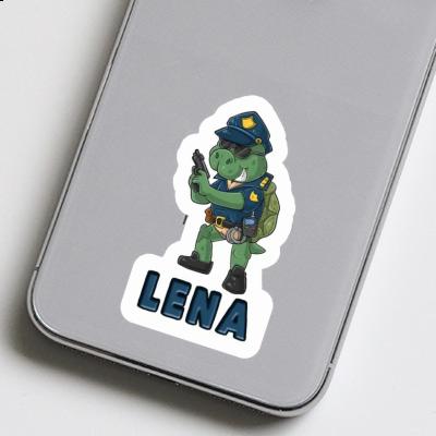 Sticker Lena Polizist Image