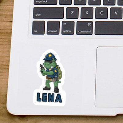 Sticker Lena Polizist Gift package Image