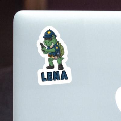 Lena Sticker Officer Image