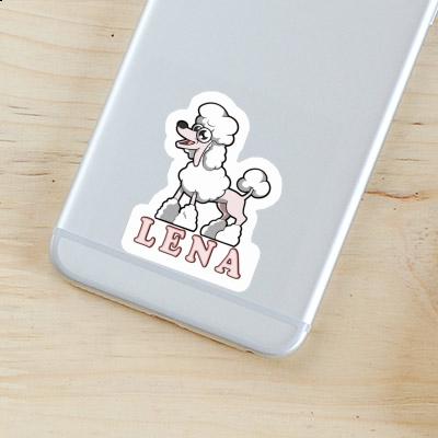 Sticker Lena Poodle Notebook Image