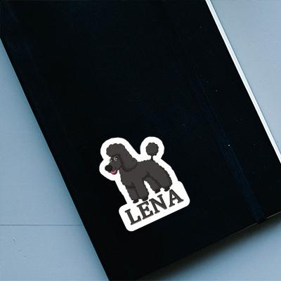 Lena Sticker Poodle Notebook Image