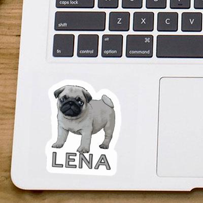 Sticker Pug Lena Gift package Image