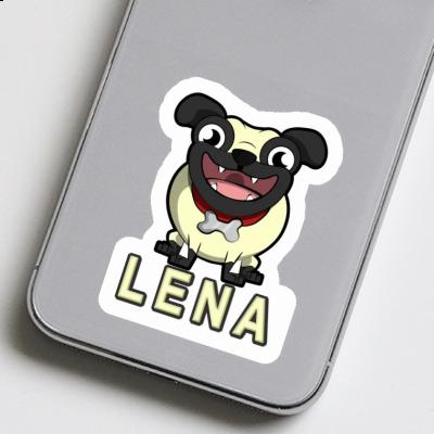 Sticker Pug Lena Notebook Image