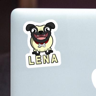 Sticker Pug Lena Notebook Image