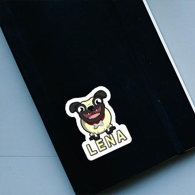 Sticker Pug Lena Notebook Image