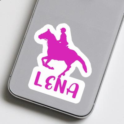 Sticker Lena Horse Rider Image