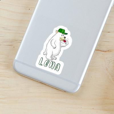 Sticker Lena Ice Bear Notebook Image