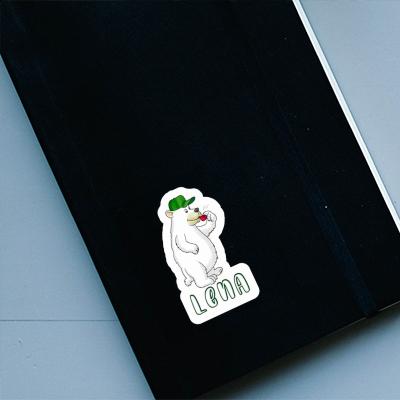 Sticker Lena Ice Bear Gift package Image