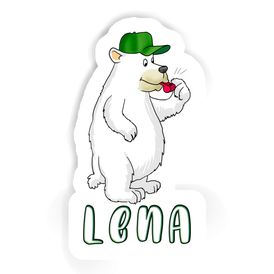 Sticker Lena Ice Bear Gift package Image