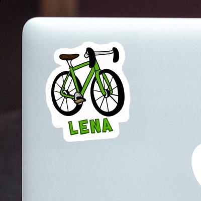 Sticker Lena Rennfahrrad Laptop Image