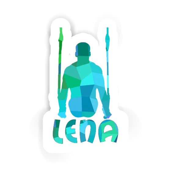 Sticker Lena Ring gymnast Laptop Image