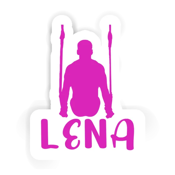 Sticker Ring gymnast Lena Laptop Image