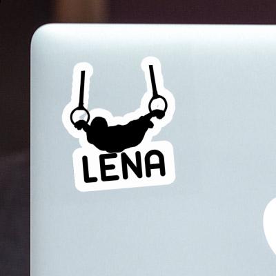 Ring gymnast Sticker Lena Notebook Image