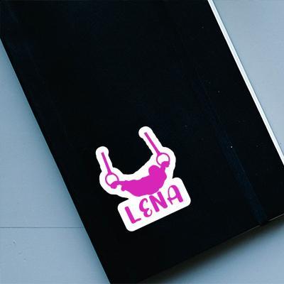 Lena Sticker Ringturnerin Laptop Image