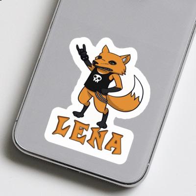 Lena Sticker Rocker Fox Laptop Image