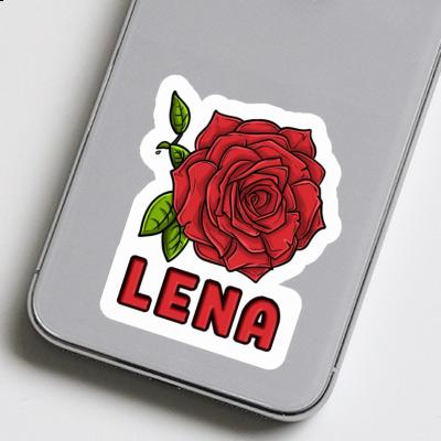 Sticker Rosenblüte Lena Laptop Image