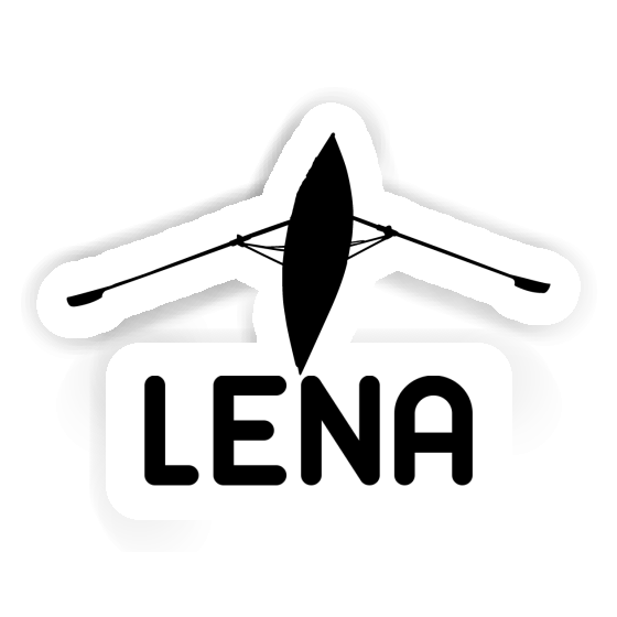 Sticker Lena Rowboat Laptop Image