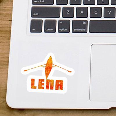 Lena Sticker Rowboat Laptop Image