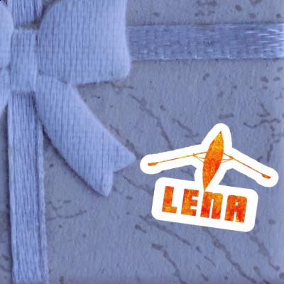 Lena Sticker Rowboat Laptop Image