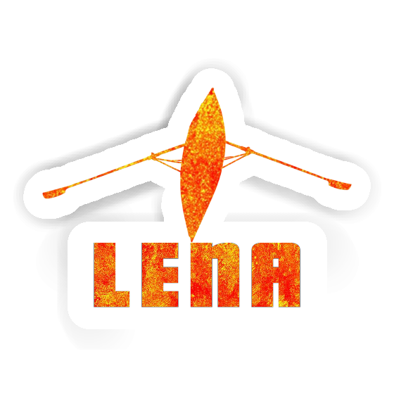 Lena Sticker Rowboat Laptop Image