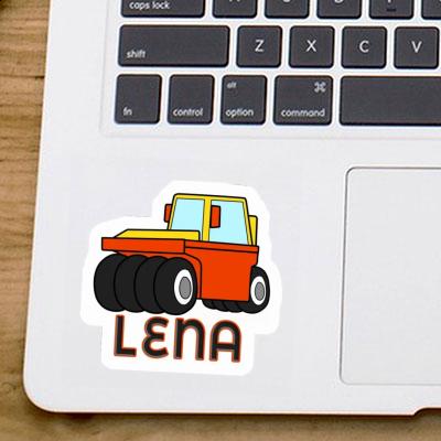 Wheel Roller Sticker Lena Laptop Image