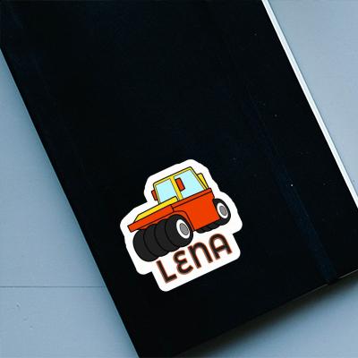 Wheel Roller Sticker Lena Laptop Image