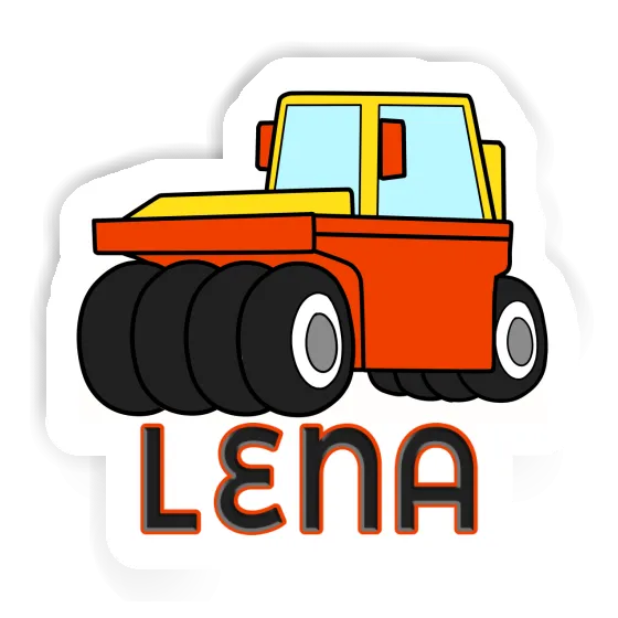 Wheel Roller Sticker Lena Image