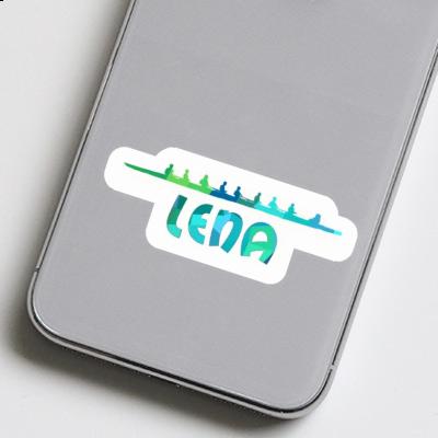 Sticker Lena Rowboat Laptop Image