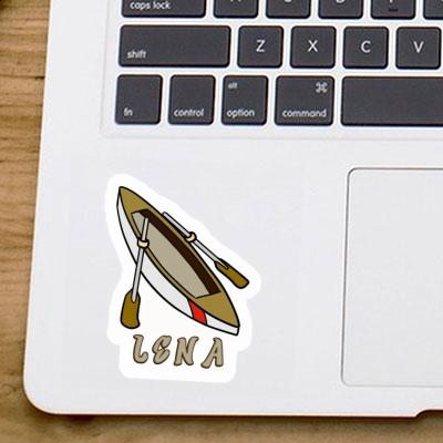 Lena Sticker Rowboat Image