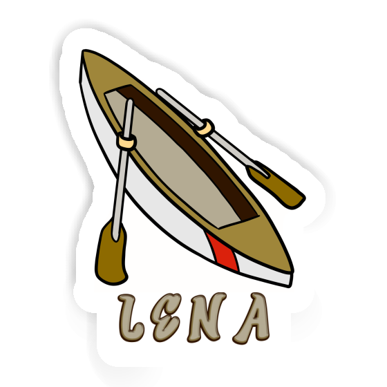 Lena Sticker Rowboat Notebook Image