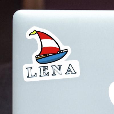 Sticker Lena Segelboot Laptop Image