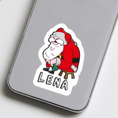 Santa Sticker Lena Image