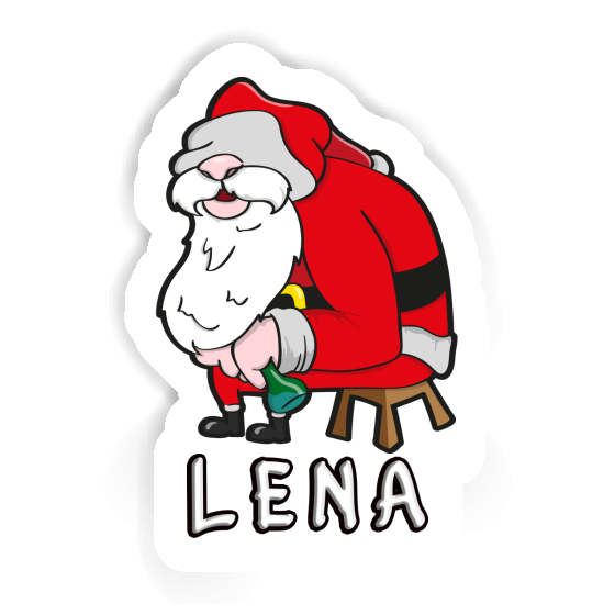 Santa Sticker Lena Image