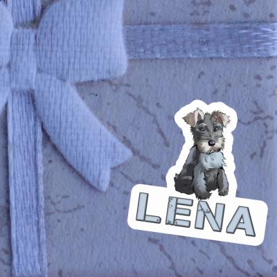 Sticker Lena Dog Notebook Image