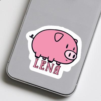 Schwein Aufkleber Lena Gift package Image