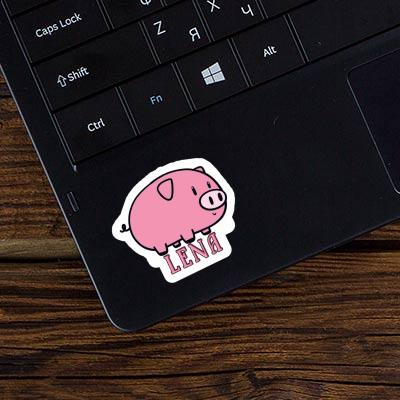 Schwein Sticker Lena Notebook Image